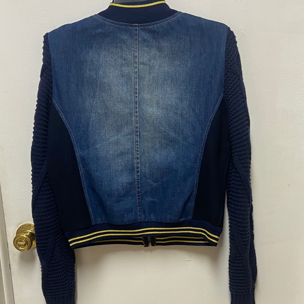 Desigual Women's Multicolor Patchwork Bomber Jacket - Picture 6 of 6